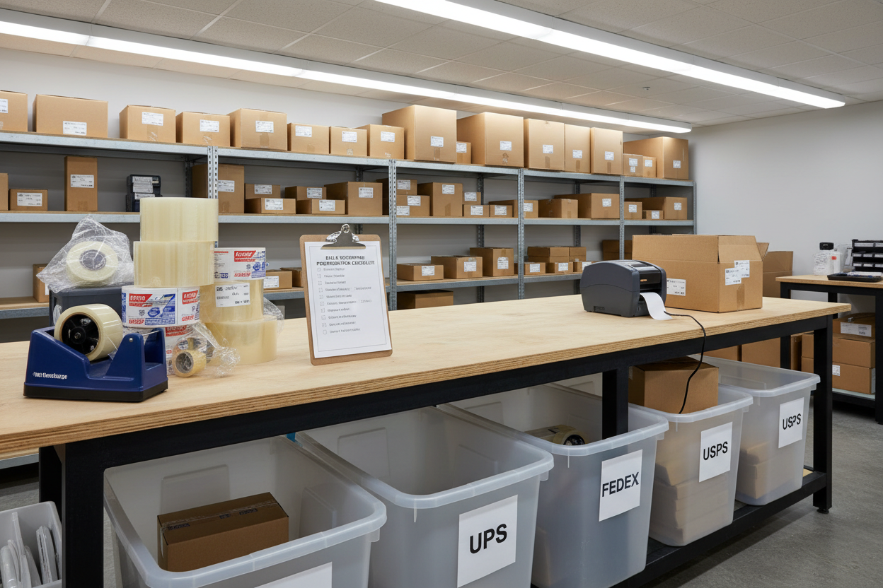 Bulk Shipping Preparation Checklist for Small Businesses