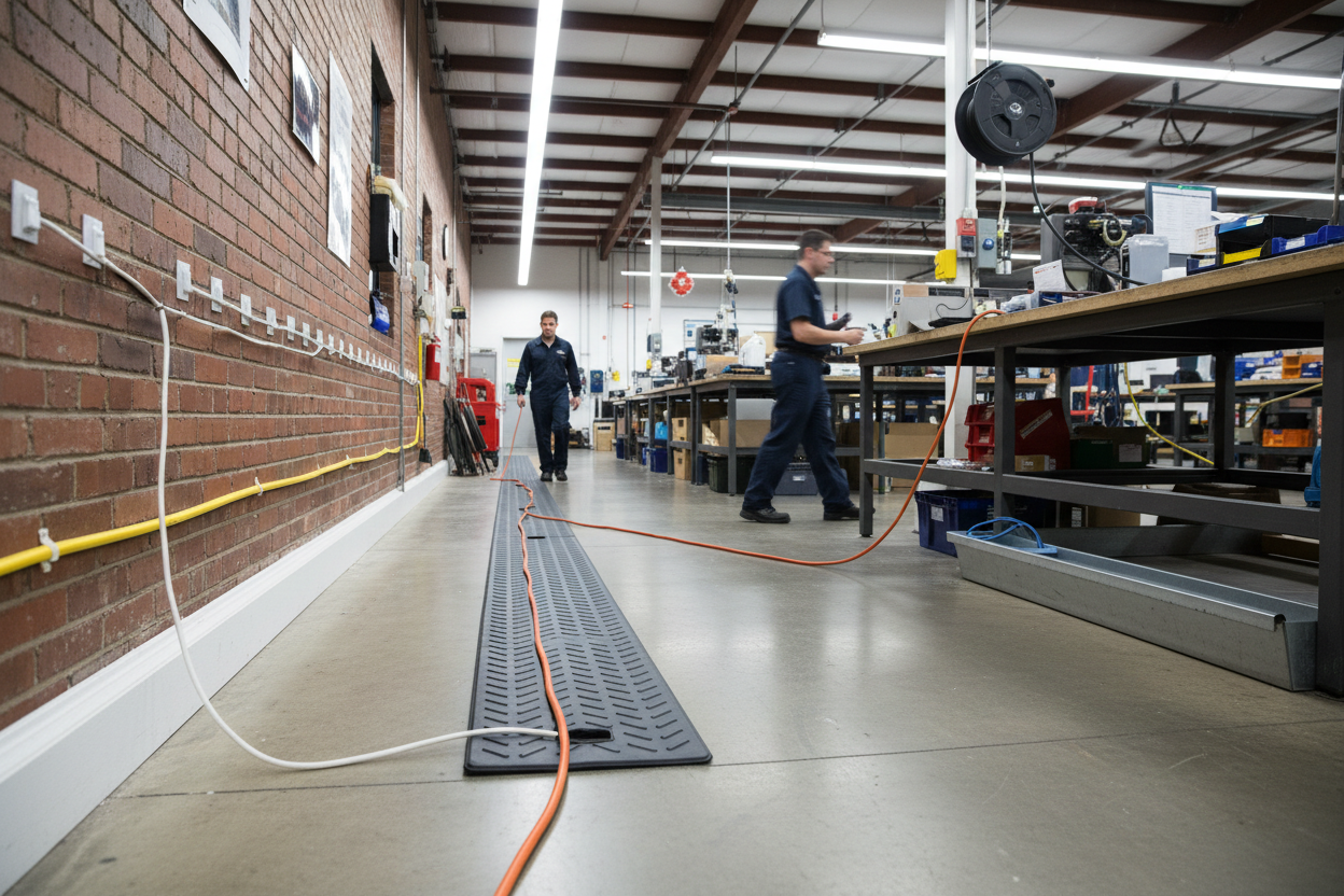 Cable Protection Methods for High-Traffic Areas
