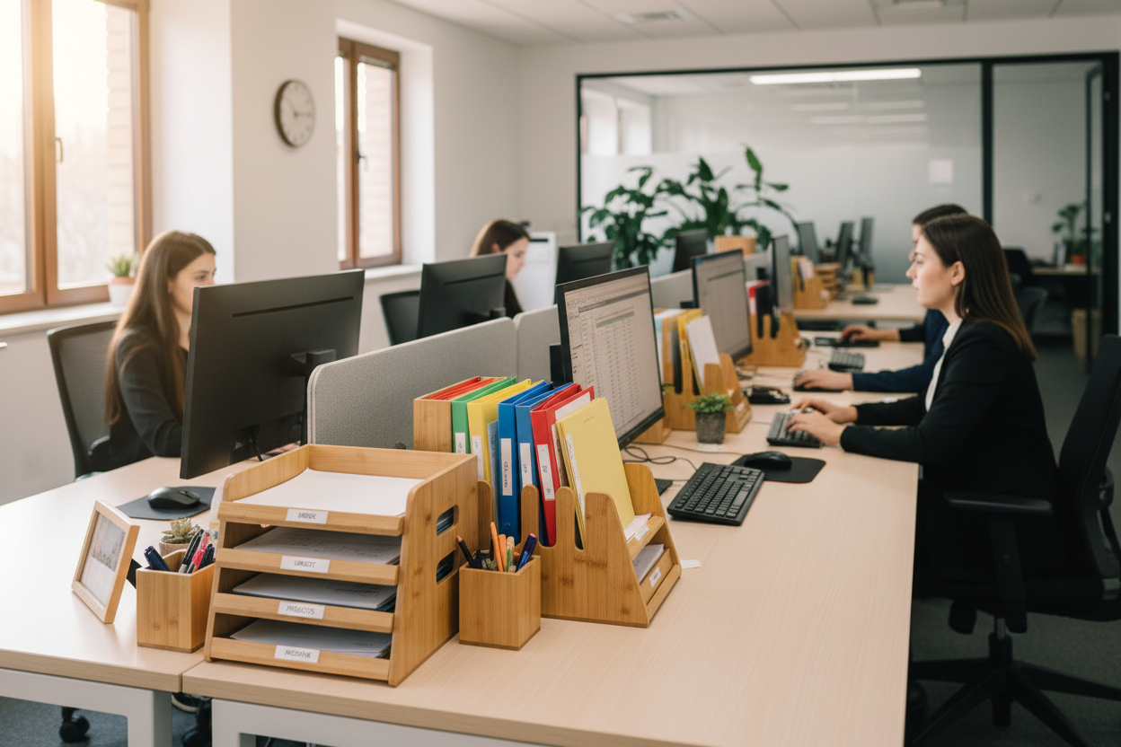 Desk Organization Methods for Administrative Teams