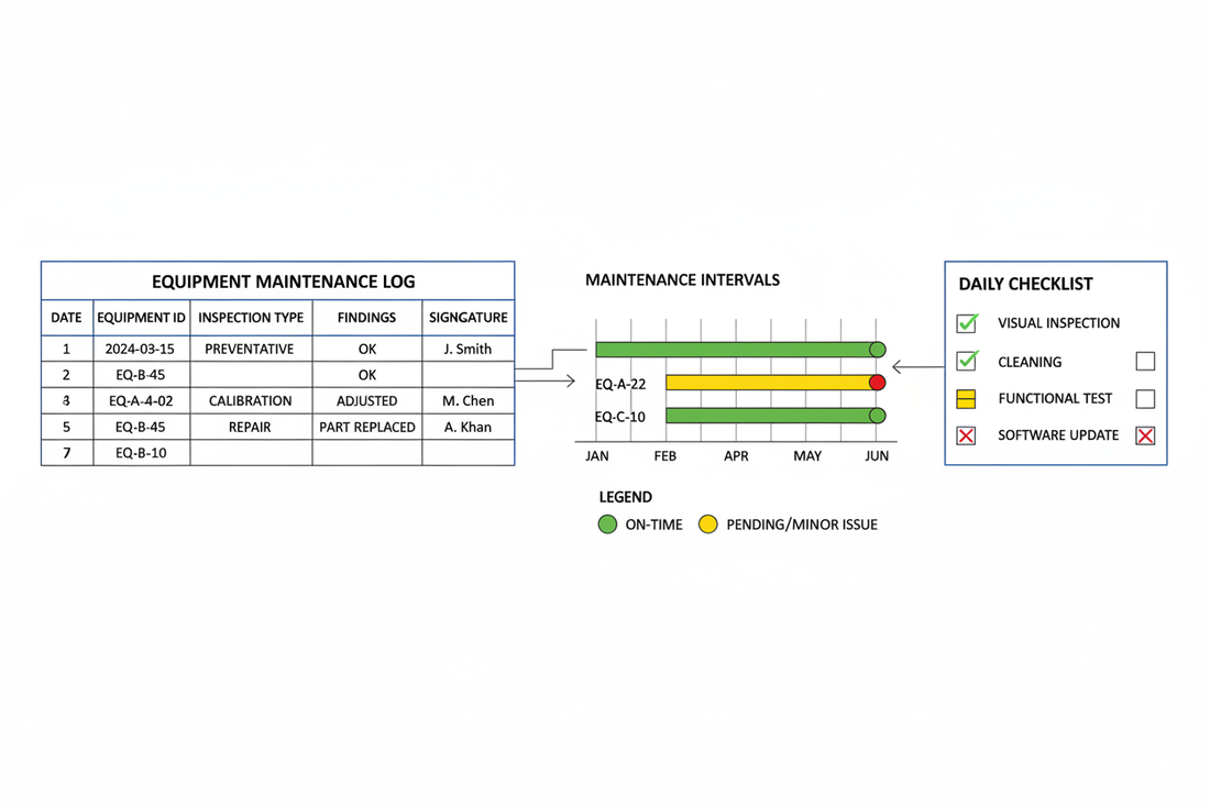 Equipment Maintenance Logs Every Team Should Use
