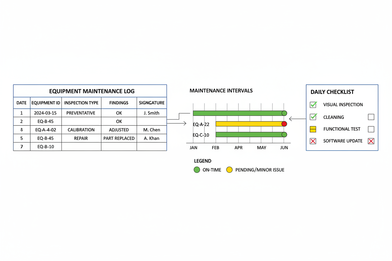 Equipment Maintenance Logs Every Team Should Use