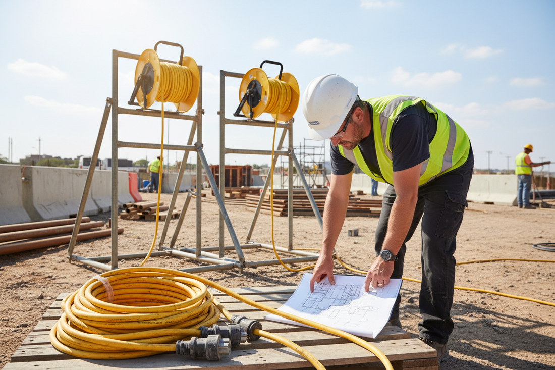 Job Site Power Planning for Outdoor Operations