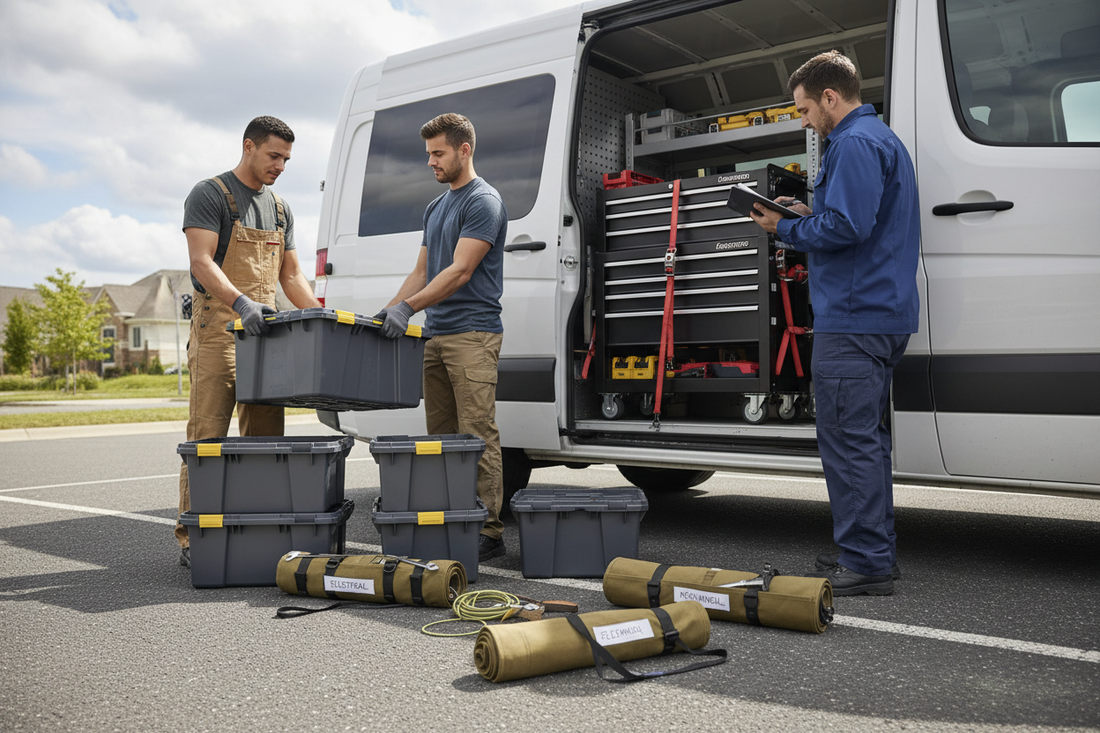 Tool Transport Organization for Mobile Teams
