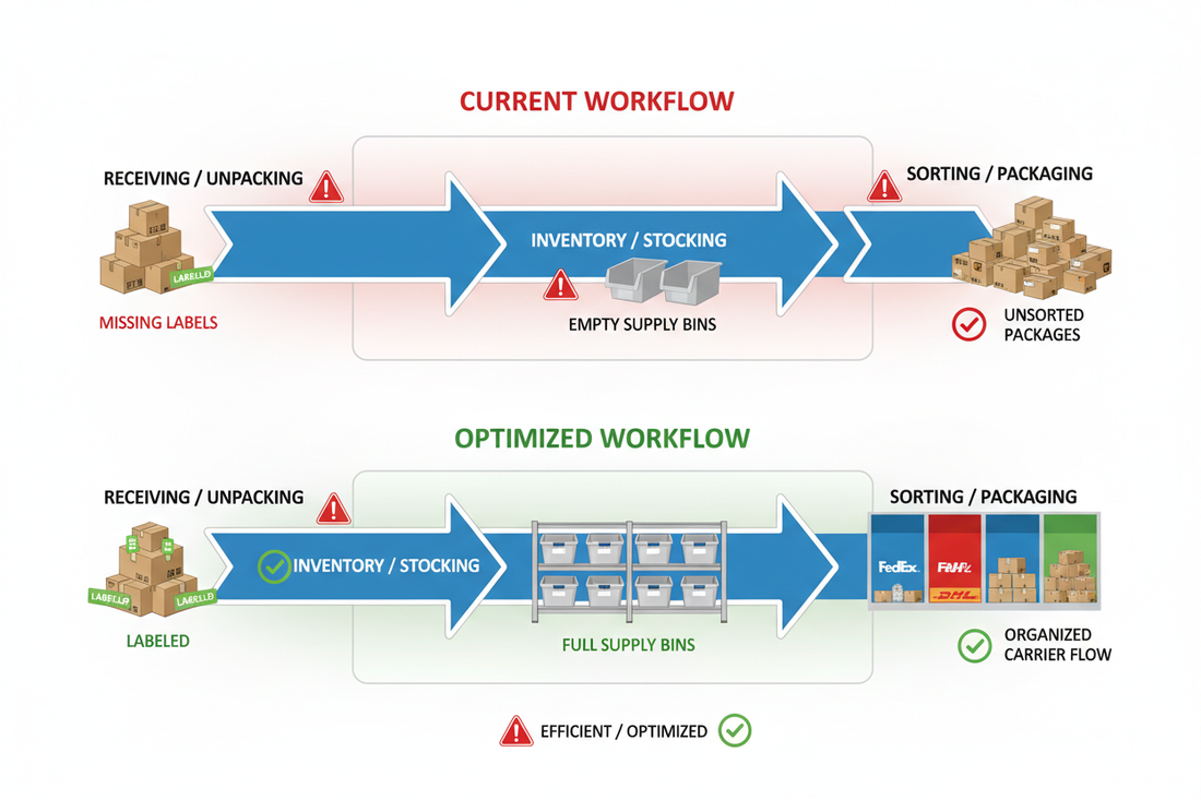 How to Prevent Shipping Delays Caused by Poor Organization