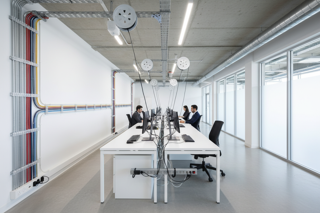 Facility Cable Management Tips for Cleaner Workspaces