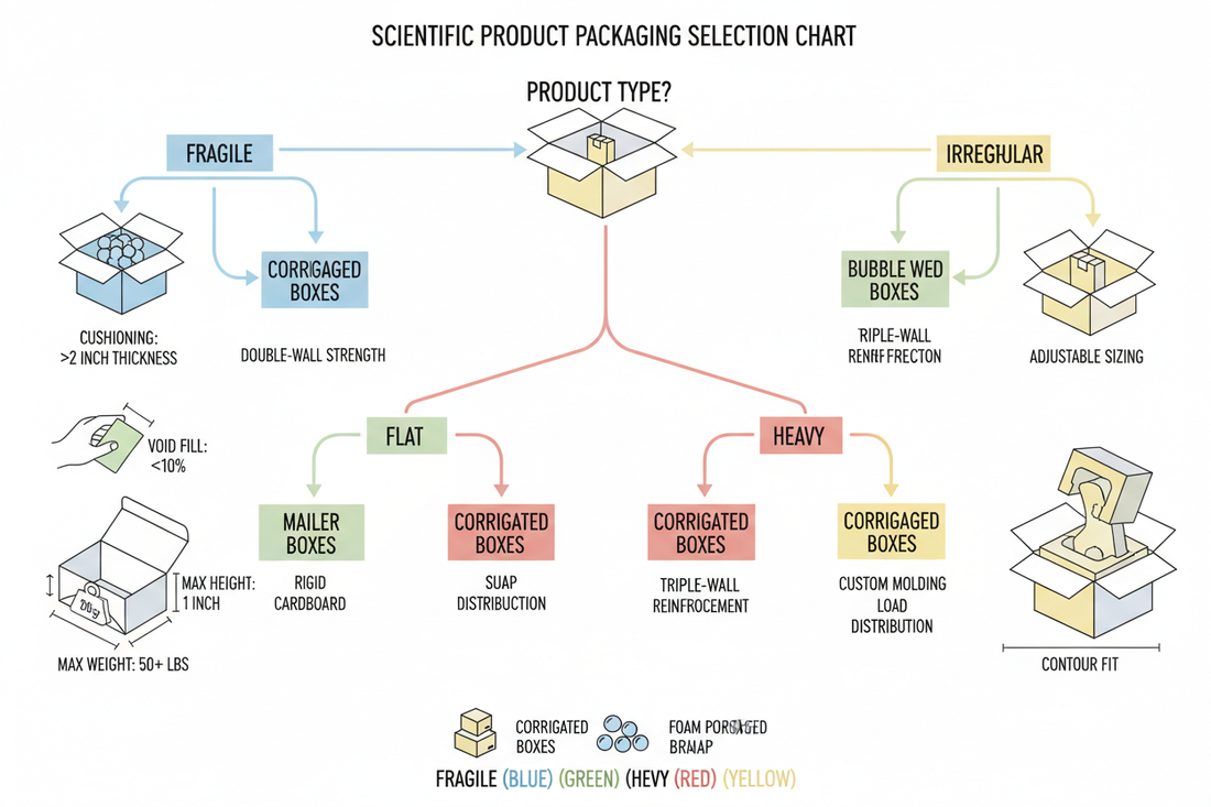 Shipping Material Selection Guide for Different Product Types