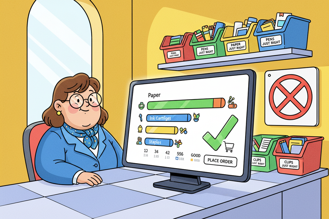 Office Supply Ordering Systems That Prevent Overstock