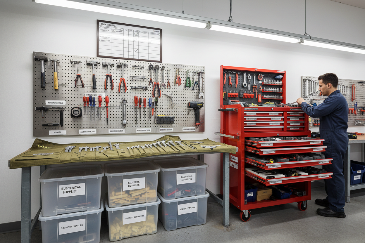 Tool Organization Systems for Maintenance Crews