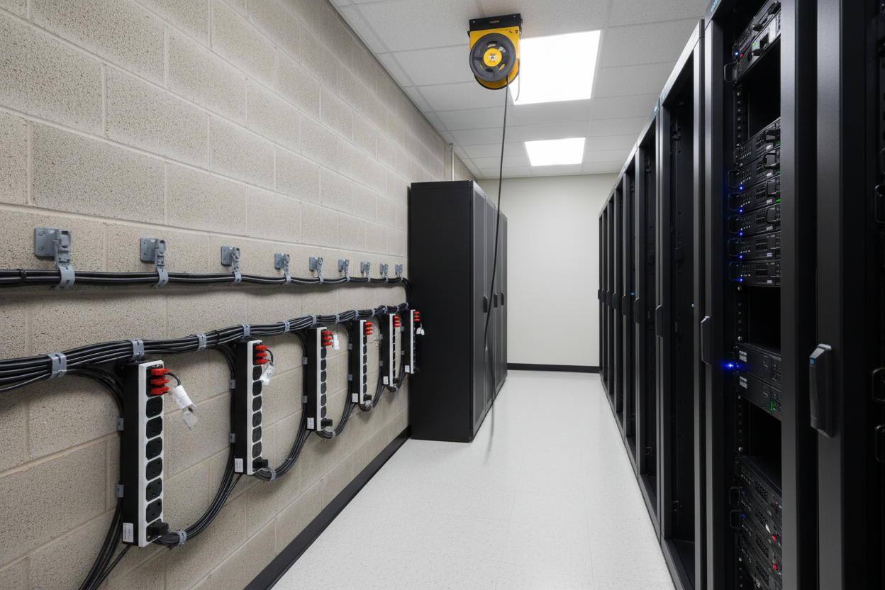 How to Manage Power Cables Around Equipment Safely