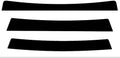 Rvinyl Window Tint Kit Compatible with Dodge Nitro 2007-2011 - Windshield Strip Visor - 5%