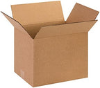 Secure Seal - 13x10x10 Pack of 25 Corrugated Cardboard Packing Shipping Mailing Moving Carton Boxes
