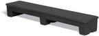 Slim Jim DUN5016 Narrow Heavy-Duty Plastic Poly Dunnage Rack for Commercial Storage 60" x 12" x 8" with 1000 lb Capacity | For Storage, Warehouses, Merchandising - 2 Pack