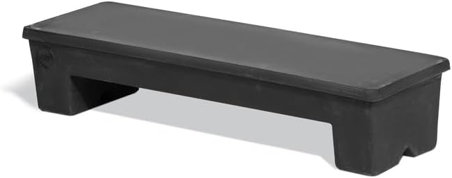 Slim Jim DUN5014 Narrow Heavy-Duty Plastic Poly Dunnage Rack for Warehouses and Commercial Storage 36" x 12" x 8" with 750 lb Capacity | For Wareshouse, Storage, and Merchandising