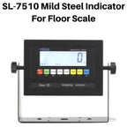 SellEton SL-6x6-2.5K Heavy-Duty, Industrial Floor Scale, Metal Indicator with Platform Scale (72" x 72", 2500 lbs x 0.5 lb)