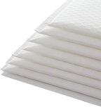 Water Resistant Bubble Envelope Mailers [50 Pack] 6 inch x 9 inch #0 White Poly Padded Shipping Envelopes Self Sealing Cushioned Packaging Bags