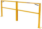 10' W Guardian Door Dock Gate for Loading Bay Fall Hazard Protection, Counterbalanced, Folding Design