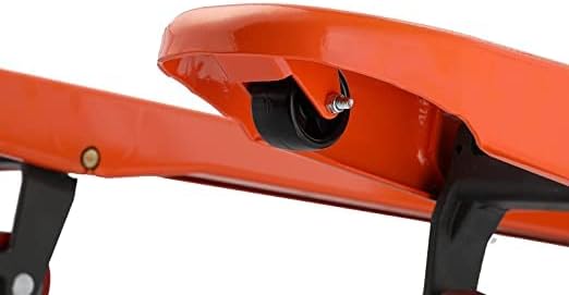 Tory Carrier Classic Electric Power Lithium Battery Pallet Truck/Jack 3300lb Capacity 48" x27" Fork Length Used in Indoor Storage and Handling-Orange Style 2PC