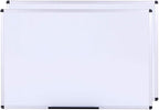 VIZ-PRO Large Magnetic Dry Erase White Board for Wall, 60 X 48 inches, Pack of 2, 5' x 4' Aluminum Framed Whiteboard with Marker Tray for School Office Home