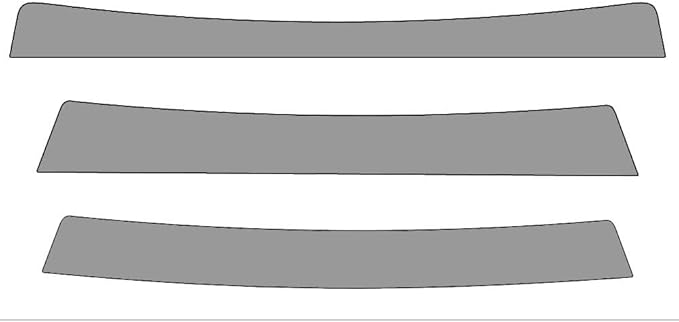 Rvinyl Window Tint Kit Compatible with Dodge Nitro 2007-2011 - Windshield Strip Visor - 50%