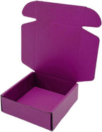 15 Pcs 4.7 x 4.7 x 1.6 Inches Mini Size Corrugated Cardboard Gift Boxes Recyclable Shipping Boxes for Packing Jewelry Ornament Gift Craft Packaging Supplier (Cranberry, 4.7 x 4.7 x 1.6")
