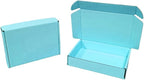 20 Pcs 14.5 x 10.6 x 2.8 inches Corrugated Cardboard Gift Boxes Recyclable Shipping Boxes for Packing Jewelry Ornament Gift Craft Packaging Supplier (Sky Blue, 14.5 x 10.6 x 2.8")