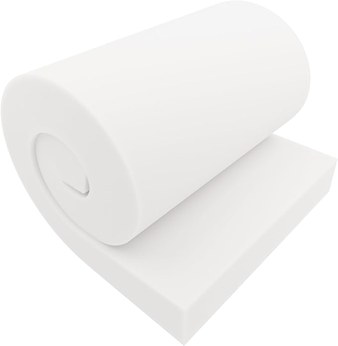 GoTo Foam 6" Height x 36" Width x 72" Length 44ILD (Firm) Upholstery Cushion Made in USA
