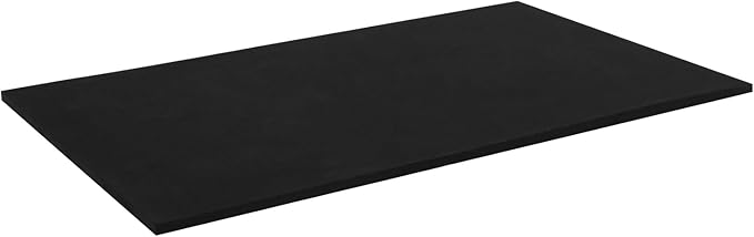 AMZQNART 2 Pack EVA Foam 2mm, Cosplay Foam Roll, 16 x 59in Black, Suitable for Large Foam Cosplay Modeling, DIY Projects, Crafts, Ultra High Density 90 kg/m3.