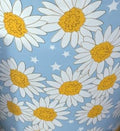Poly Mailers Blue Daisy printed Shipping Bags, 2.4mil Thickness, Waterproof and Tear Resistant Mailing Envelopes, Self-Sealing Packaging Bags for Small Business (Blue Daisy, 10x13 Inch 100 Pcs)
