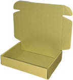 20 Pcs 14.2 x 9.4 x 3.2 inches Shipping Boxes for Small Business Cardboard Corrugated Mailer Boxes for Shipping Packaging Holidays Craft Gifts Giving Products (Gold, 14.2 x 9.4 x 3.2")