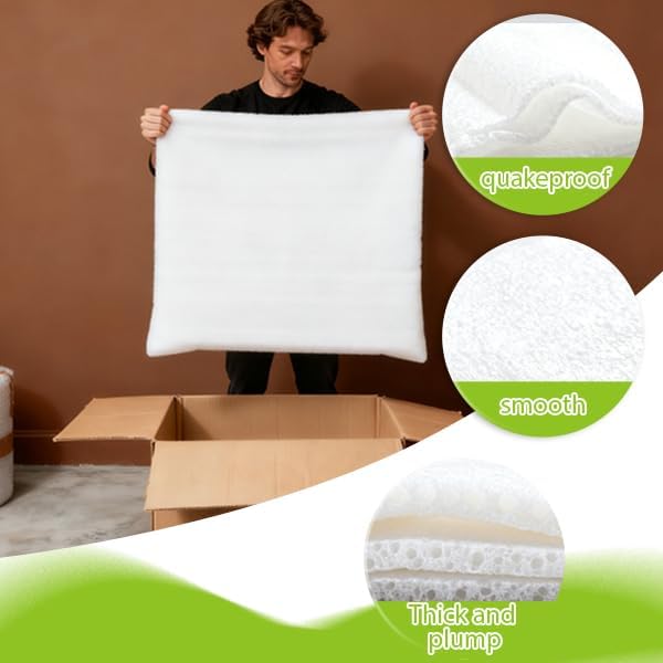 10 Pack 24x28in Cushion Foam Pouches Moving Packaging Supplies Shockproof