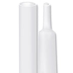 XHF 5/8 Inch 3:1 Waterproof White Heat Shrink Tubing 4 Ft Marine Grade Wire Cable Adhesive Lined Tube Insulation Seal Against Moisture Corrosion and Air Leakage