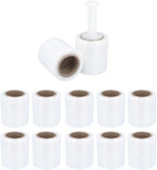PSBM 900 Rolls 5 Inch x 1000 Feet Mini Stretch Film/Wrap with Plastic Handle, Industrial Strength Clear Shrink Plastic Wrap for Moving, Packing, Shipping, Bundling & Storage