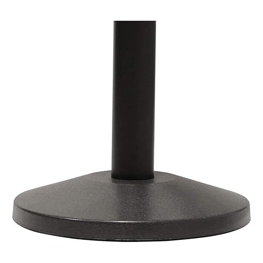 Crowd Control Warehouse CCW Series RBB-100 - Set of 2 Stanchion Retractable Belt Barriers, 11 Foot Black Belt, Black Post - Premium Crowd Control Barriers, Stanchions with Retractable Belts