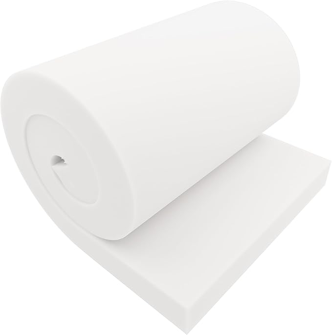 GoTo Foam 3" Height x 36" Width x 96" Length 44ILD (Firm) Upholstery Cushion Made in USA