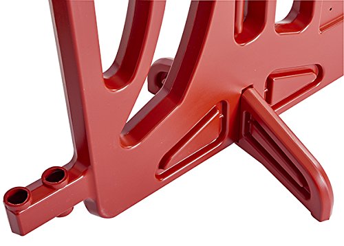 Billboard Barricade 42x96 Plastic Pedestrian Barricade- Purple