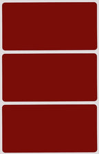 Royal Green Rectangular Stickers Color-Coding Labels for Organizing, Moving, and Storage Boxes 4" x 2" Stickers to Write On Name Tags, 300-Pack (Red Velvet)