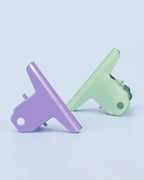 2PCS Extra Large Binder Clips Metal Bulldog Clips Large Paper Clamps Holder Chip Clips for Home School Office Drawing Bag Green 4inch