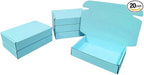 20 Pcs 15.8 x 11.8 x 3 inches Larger size Shipping Boxes for Small Business Cardboard Corrugated Mailer Boxes for Shipping Packaging Holidays Craft Gifts Giving Products (Sky Blue, 15.8 x 11.8 x 3")