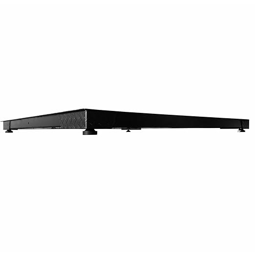 SellEton SL-700-2x2-1K 24" x 24" (2' x 2') Industrial Floor Scale with Capacity of 1000 lbs 0.2 lb - Black
