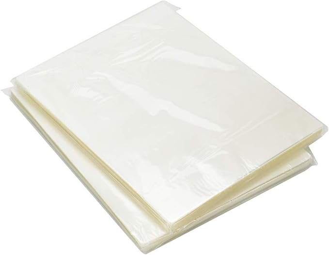 RyhamPaper Thermal Laminating Pouches, Laminating Sheets 8.9 x 11.4-Inches/Letter Size/5 mil, 200 Pack Laminator Sheets for Sealed Document, Cards, Clear Laminated Finish, Round Corner, Waterproof