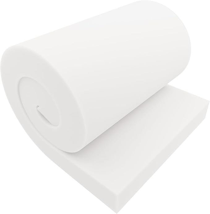 GoTo Foam 4" Height x 36" Width x 72" Length 44ILD (Firm) Upholstery Cushion Made in USA