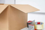 Secure Seal - 10x10x10 Pack of 50 Corrugated Cardboard Packing Shipping Mailing Moving Carton Boxes
