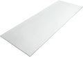 Amylove Polyurethane Foam 24" x 72" High Density Cushion Upholstery Foam Sheet for Seat Replacement DIY Projects Chairs Headboards Sofas Home(1/2" x 24" x 72",White)