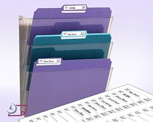 NextDayLabels - 3-7/16" x 2/3" Rectangular Sticker Labels for Printer - White Laser/Inkjet Printer Labels Return Address Labels Shipping Label Stickers (1000 Sheets, 30 Per Sheet, 3000 Labels)