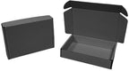 50 Pcs Mini Size Shipping Boxes for Small Business Cardboard Corrugated Mailer Boxes for Shipping Packaging Holidays Craft Gifts Giving Products (Dark Gray, 4.1 x 3 x 1.2")