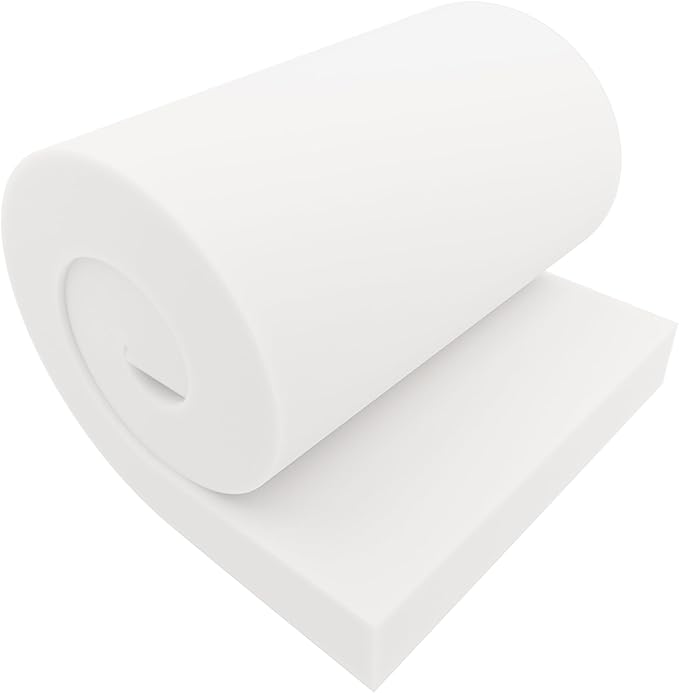 GoTo Foam 5" Height x 36" Width x 72" Length 44ILD (Firm) Upholstery Cushion Made in USA