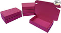 50 Pcs 7.9 x 4 x 1.2 inches Shipping Boxes for Small Business Cardboard Corrugated Mailer Boxes for Shipping Packaging Holidays Craft Gifts Phone Case Packaging (Cranberry, 7.9 x 4 x 1.2")