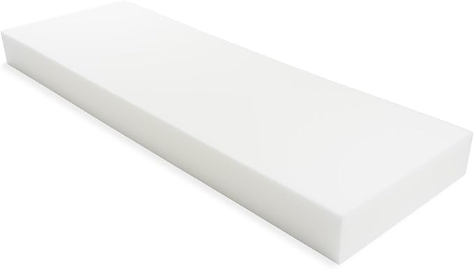 GoTo Foam 6" Height x 36" Width x 96" Length 44ILD (Firm) Upholstery Cushion Made in USA