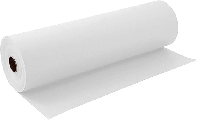 Kraft Wrapping Paper Roll,100 Feet Recycled Kraft Paper for Packing, Moving, Gift Wrapping, Postal, Shipping, Parcel, Wall Art, Crafts, Bulletin Boards, Floor Covering(11 inch x 100 Feet ) (White)