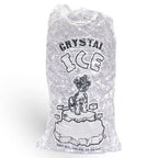 Pinnacle Mercantile Plastic Ice Bags 10 Lb. With Draw String Closure Pack 500